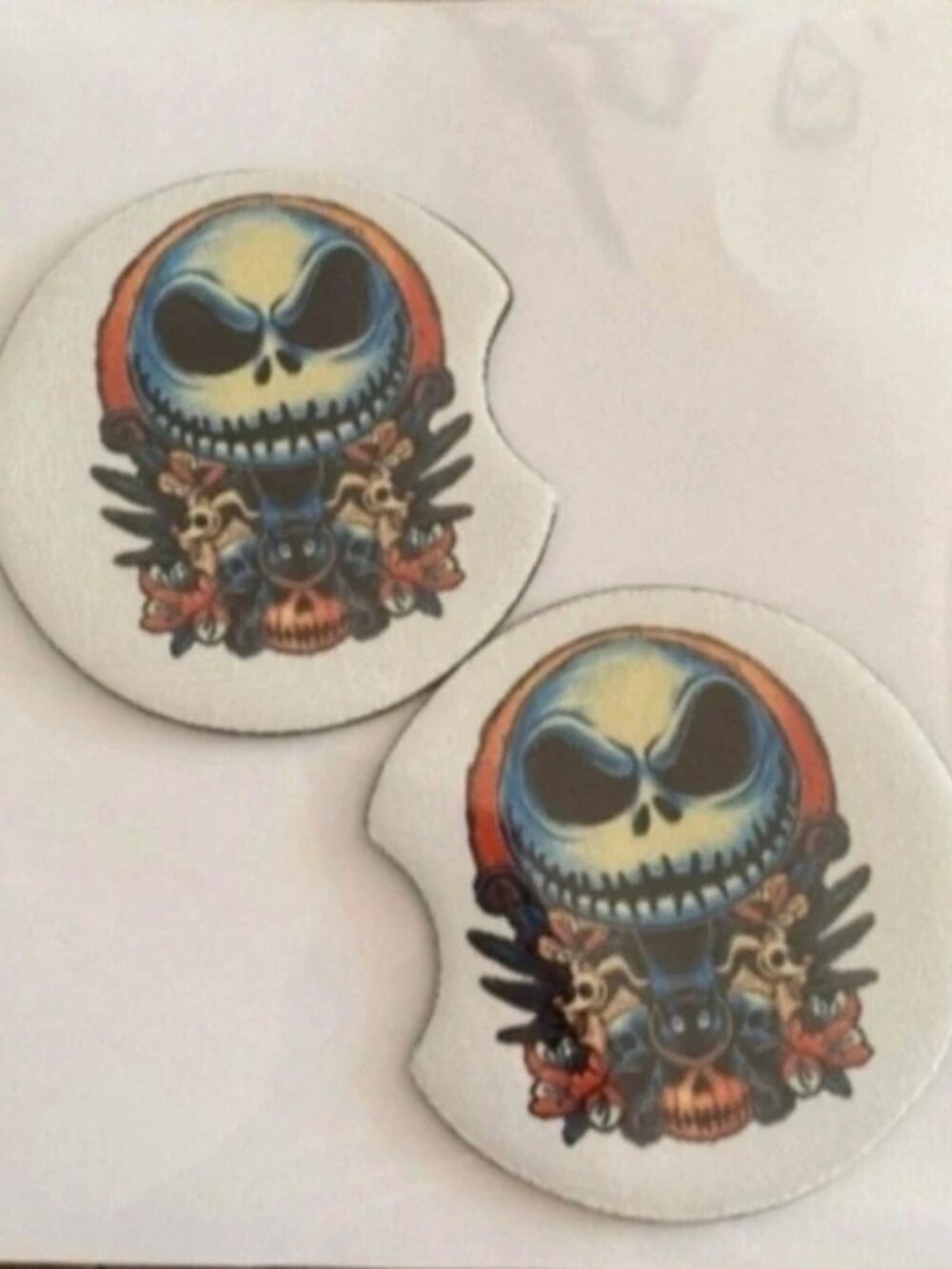 Jack Skellington Car Coasters